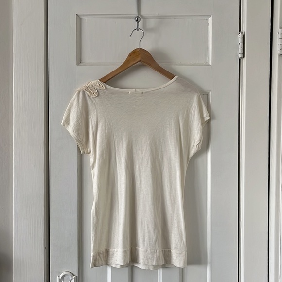 LUSH Shirt with floral embellishment M - Picture 4 of 6